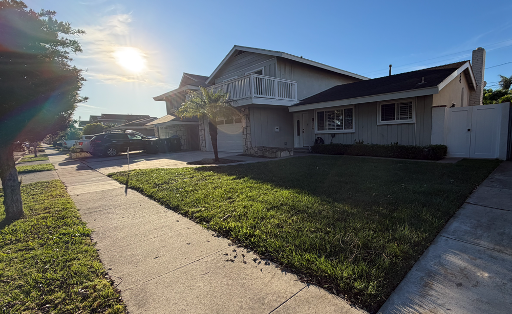 Front Yard Looking From Right Side On Main Street