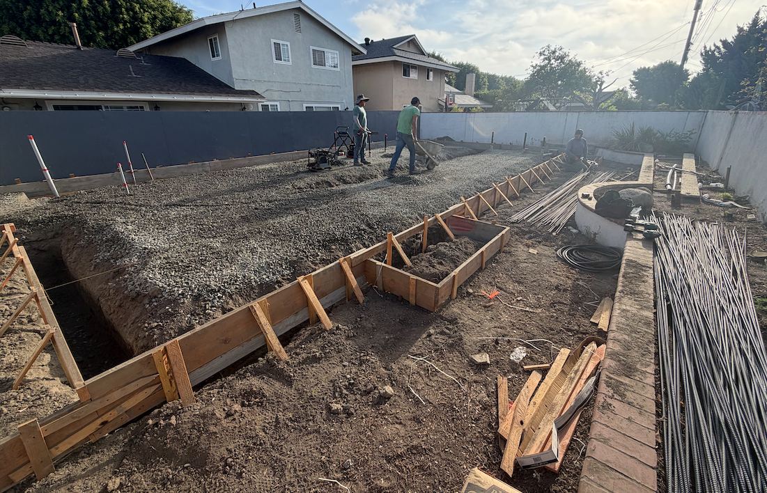 Ground Plumbing Prep Work