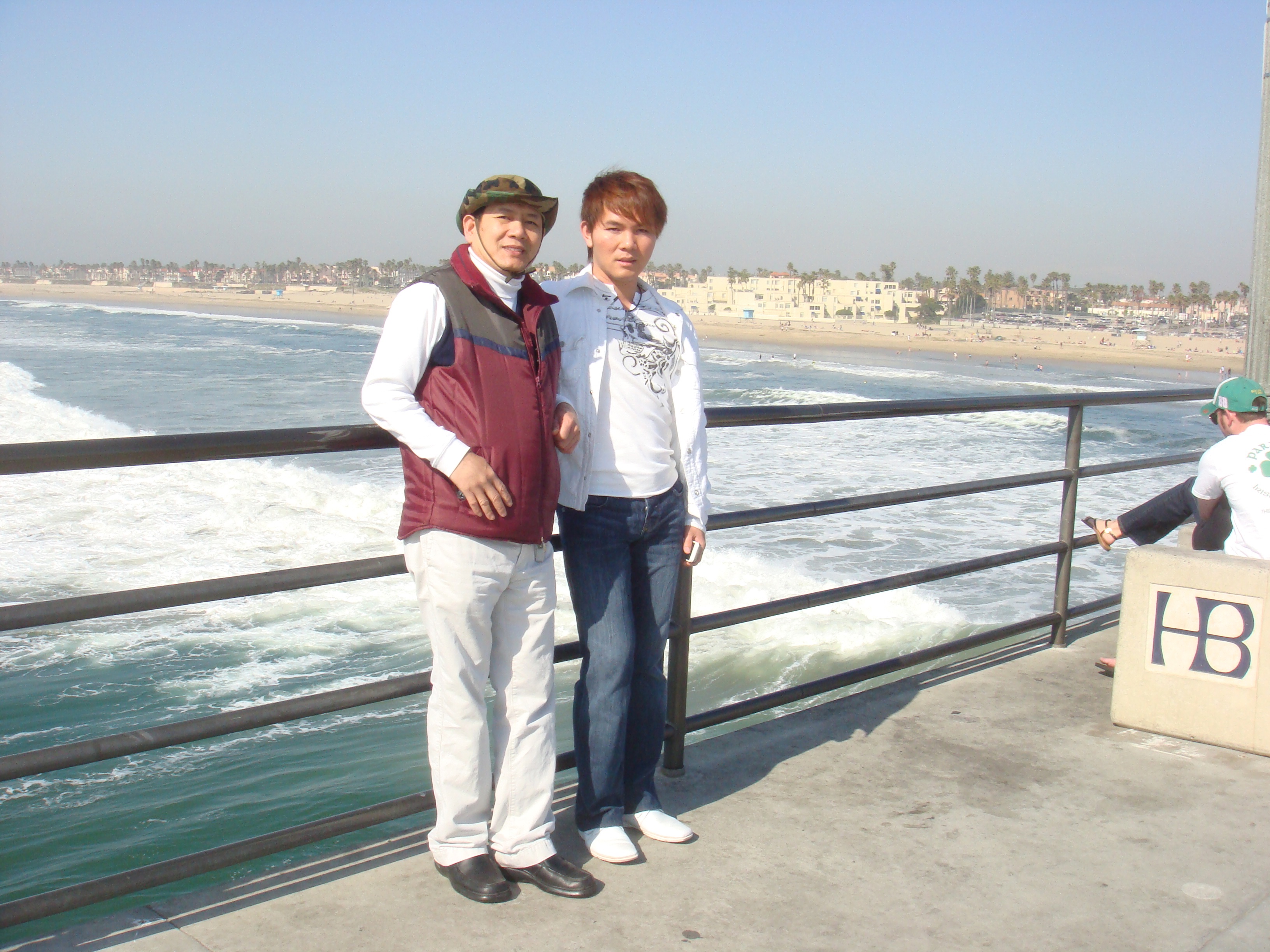 A Day At Huntington Beach Pier With Dad