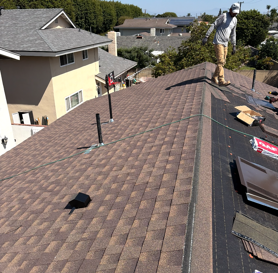 Roofing Work In Progress