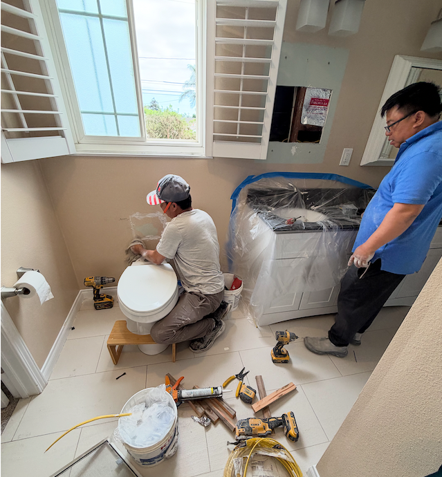 Bathroom Remodeling Work