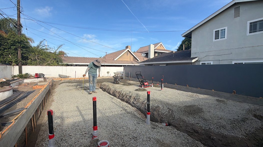 Footing Elevation Work