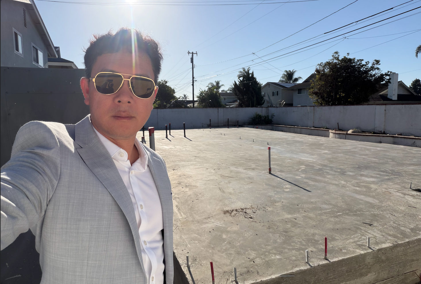Inspecting Footing Concrete Completion