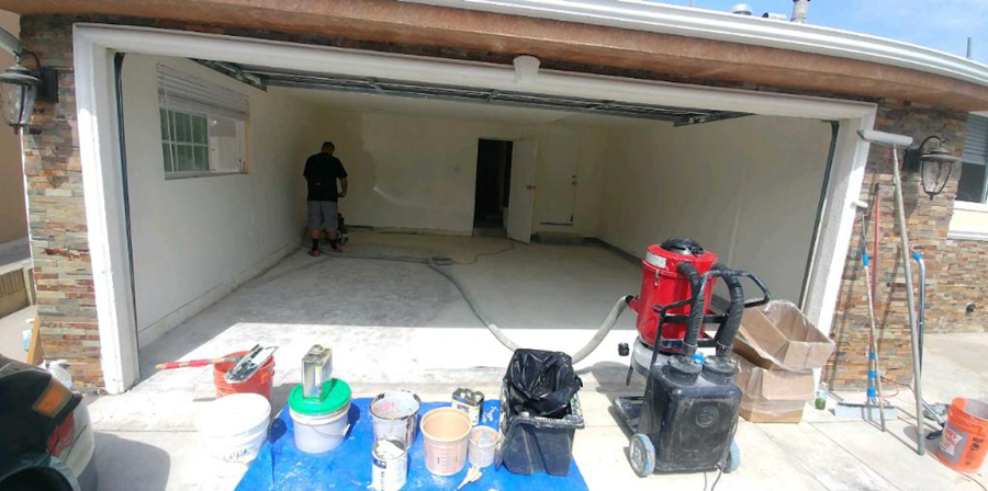 Garage Floor Epoxy Remodeling