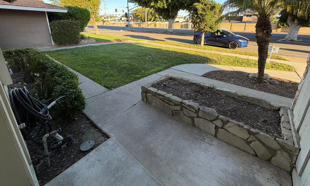 Front Yard Looking From The Main Entrance