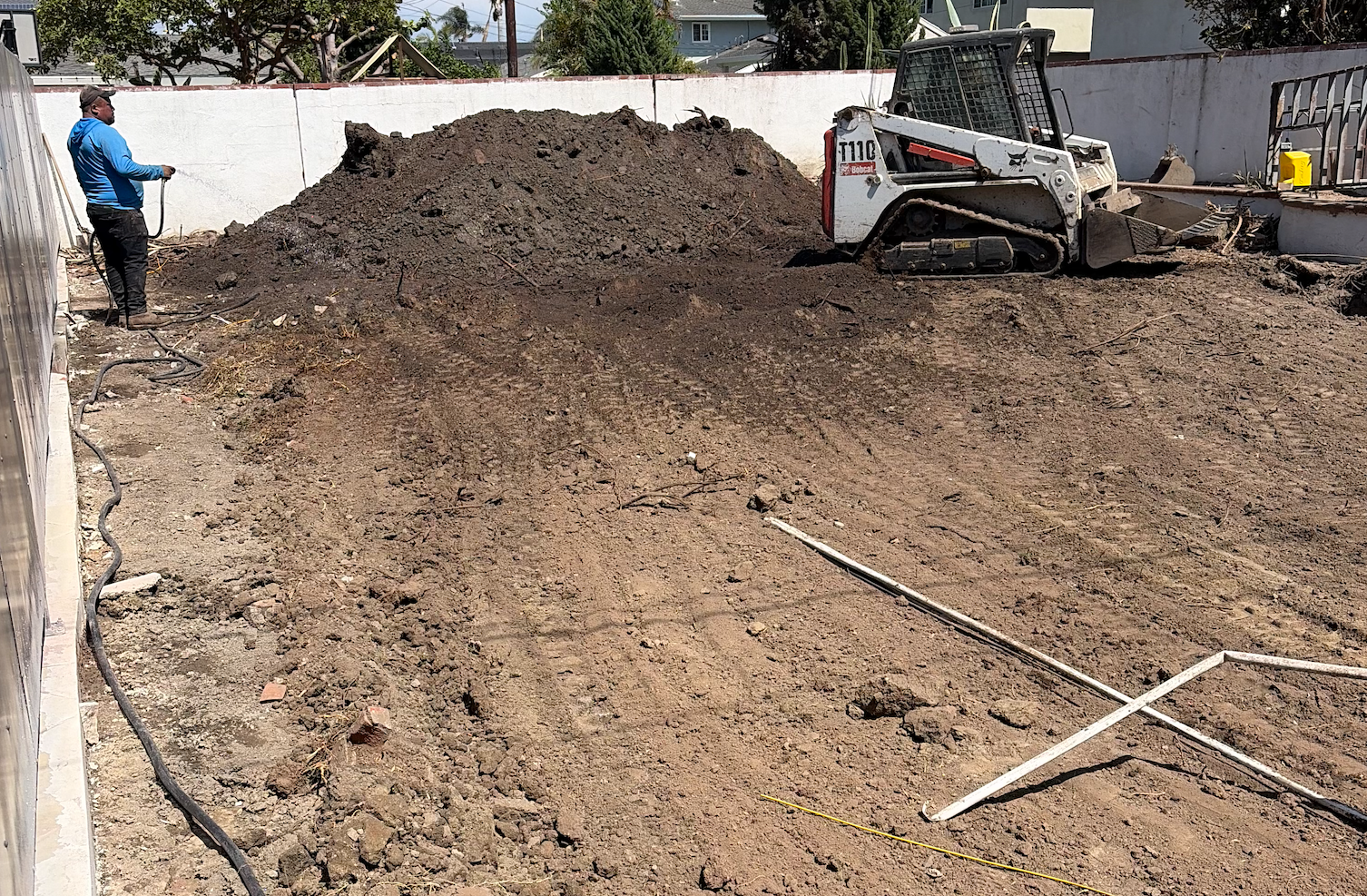 Footing Work In Progress